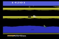 une photo d'Ã©cran de Pitfall II Lost Caverns sur Atari 2600